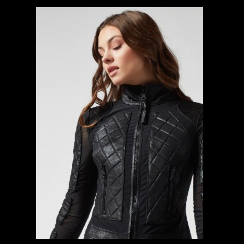 Blanc Noir Vintage Moto Jacket